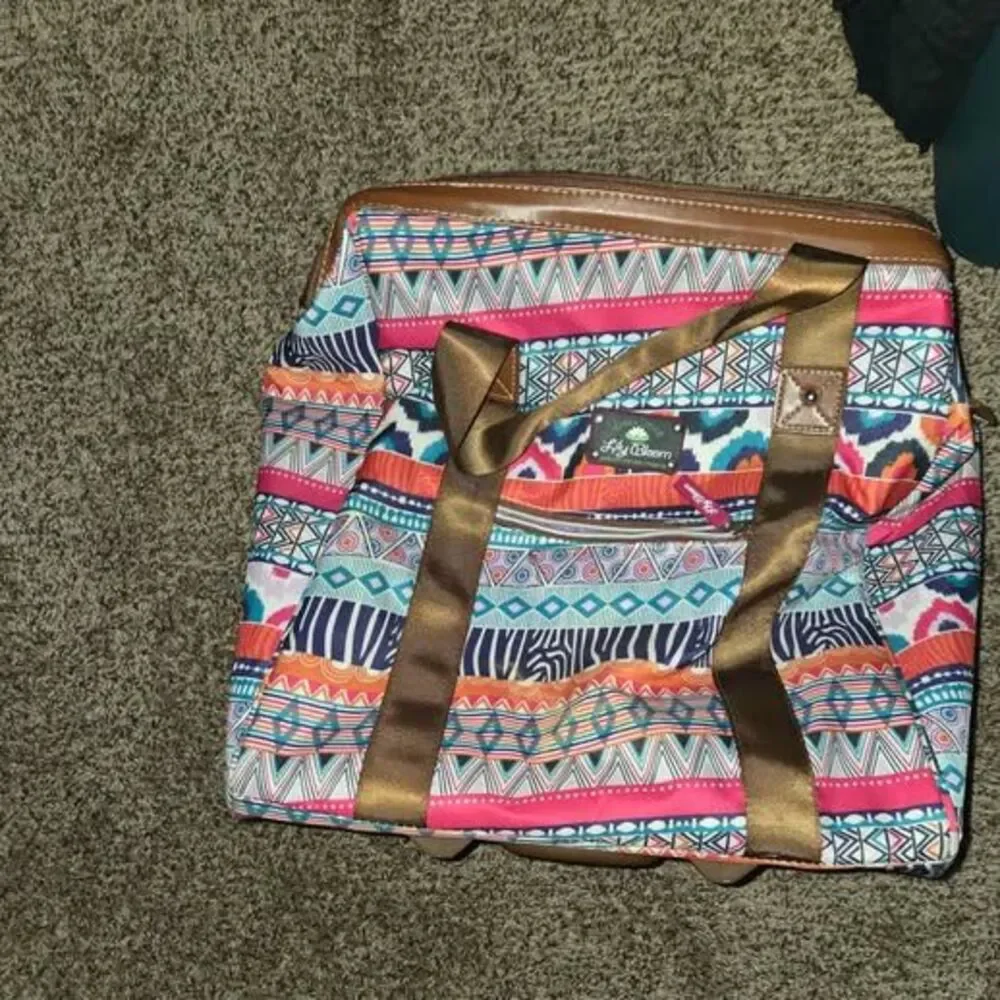 Lily Bloom Rolling Duffel Bag